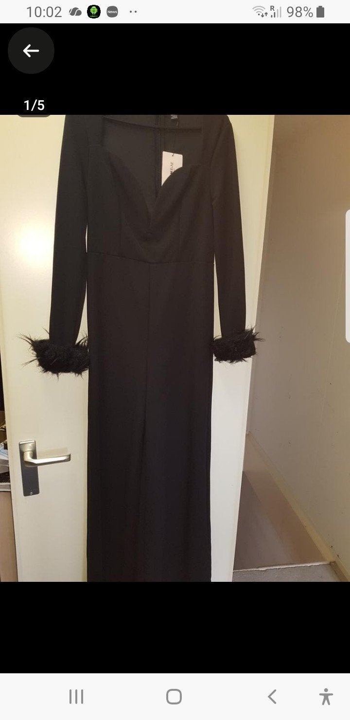 Sjieke jumpsuit Shein mt. L, Overige typen, Zwart, Maat 42/44 (L), Nieuw