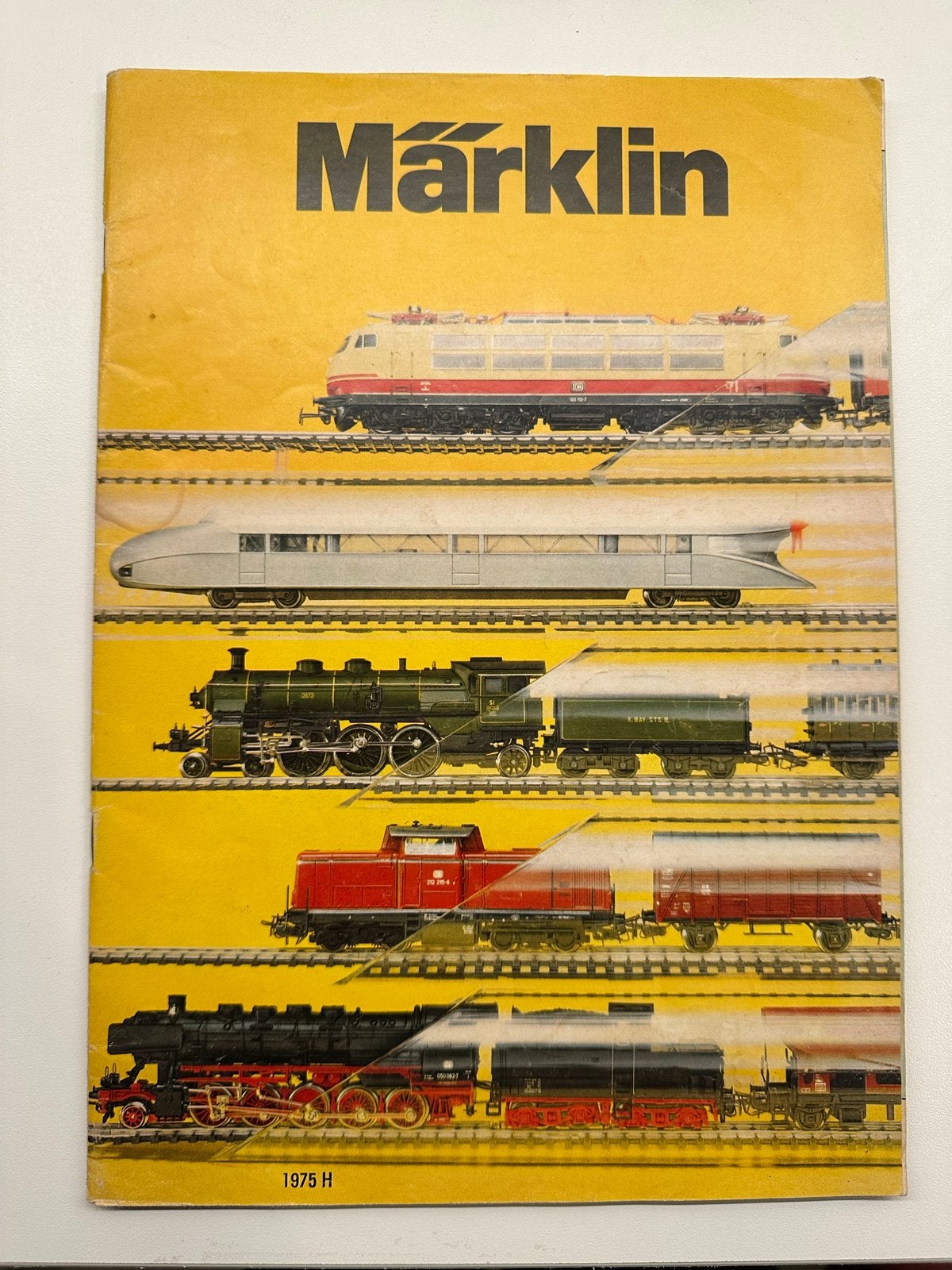 Märklin Catalogus 1975, Wisselstroom, Gebruikt, Märklin, Boek, Tijdschrift of Catalogus