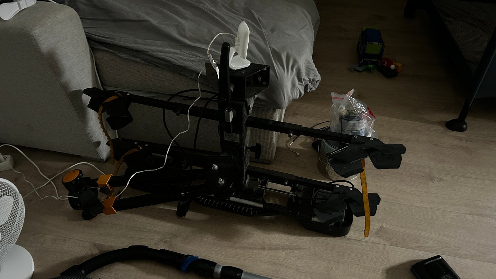 Spindler fietsendrager voor 2 e-bikes, Gebruikt, Ophalen of Verzenden, 2 fietsen, Trekhaakdrager