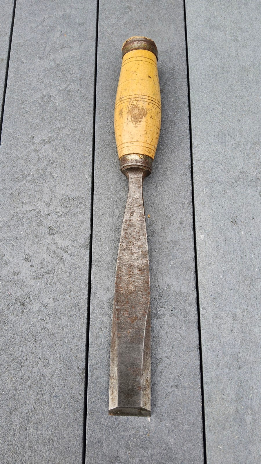 Nooitgedagt vermoorbeitel hakbeitel 38mm., Antiek en Kunst, Antiek | Gereedschap en Instrumenten, Ophalen of Verzenden