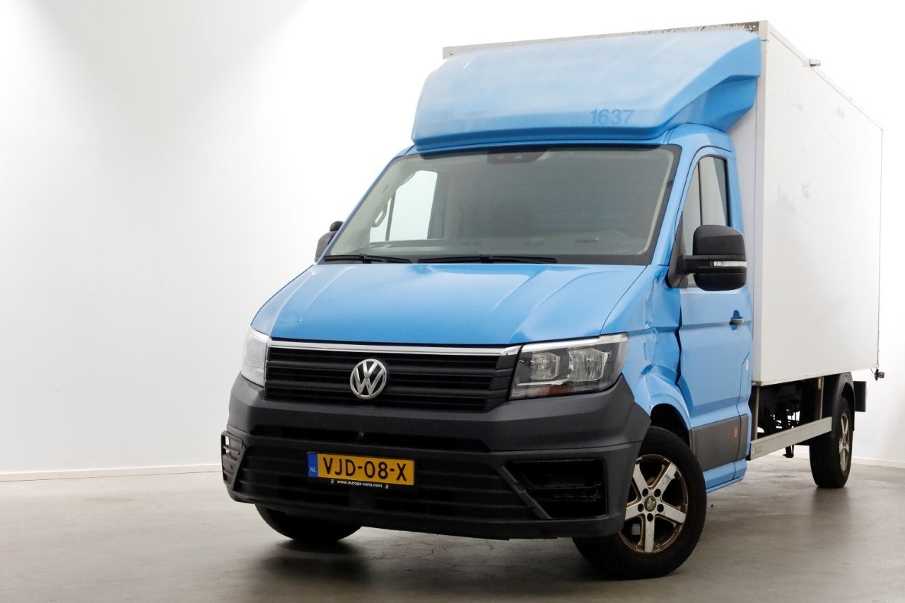 Volkswagen Crafter 35 2.0 TDI E6 Bakwagen met achterdeuren 2, Voorwielaandrijving, Dealer onderhouden, Gebruikt, 4 cilinders