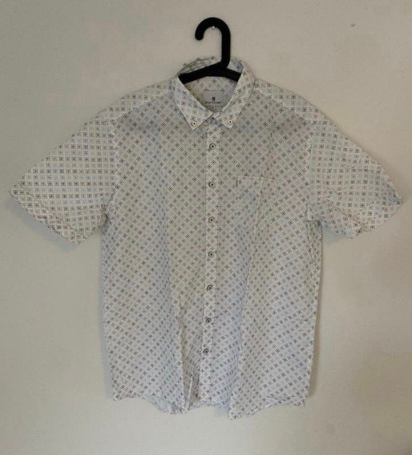 State of Art overhemd xl, korte mouw, Verzenden, Wit, Maat 46/48 (XL) of groter, Zo goed als nieuw