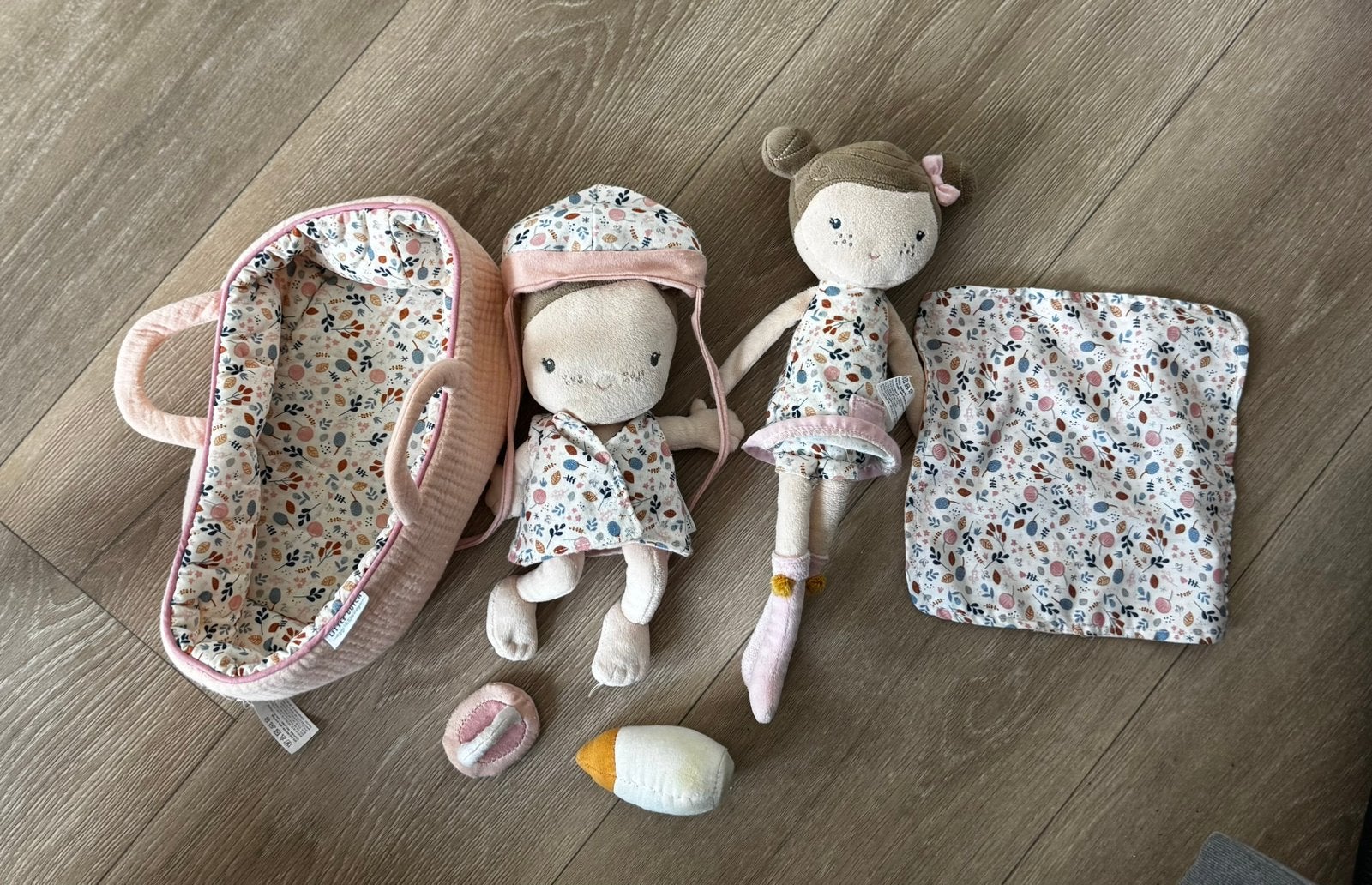 Setje van little dutch, Ophalen, Zo goed als nieuw, Rammelaar