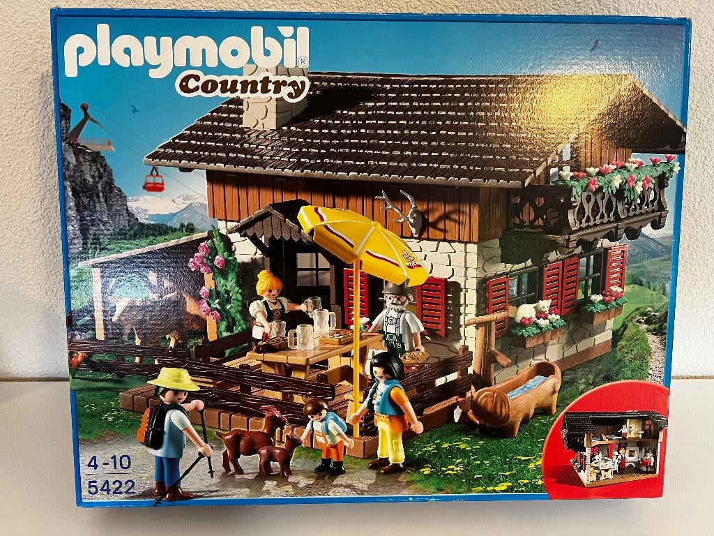 Playmobil 5422 – Country – Alpen berghut, Ophalen of Verzenden, Zo goed als nieuw