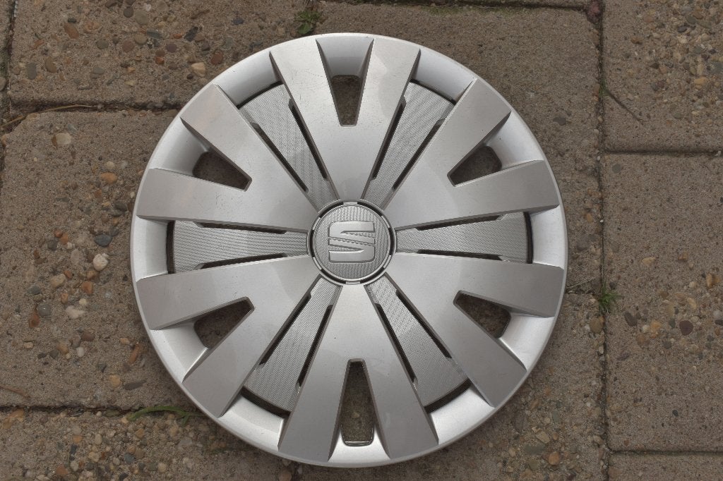 1 losse originele wieldop Seat Ibiza 15 inch (Model 2), Auto diversen, Wieldoppen, Ophalen of Verzenden, Gebruikt