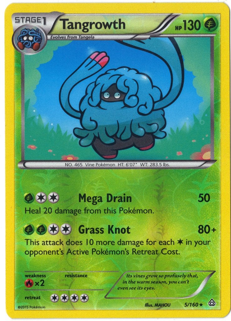Primal Clash,  Tangrowth [reverse] 5/160, Verzenden, Nieuw, Losse kaart