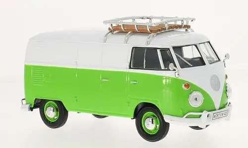 VW T1 Type 2 Delivery Van met imperiaal, Hobby en Vrije tijd, Modelauto's | 1:24, Ophalen of Verzenden, Nieuw, Bus of Vrachtwagen