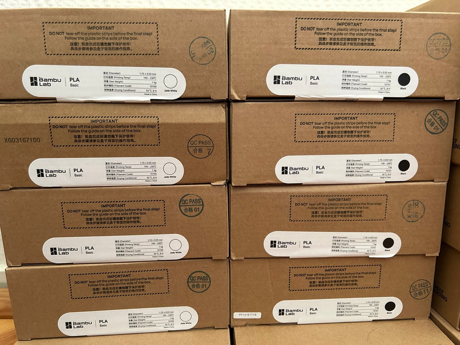 PLA Bambu 3D Filament, Ophalen of Verzenden, Nieuw