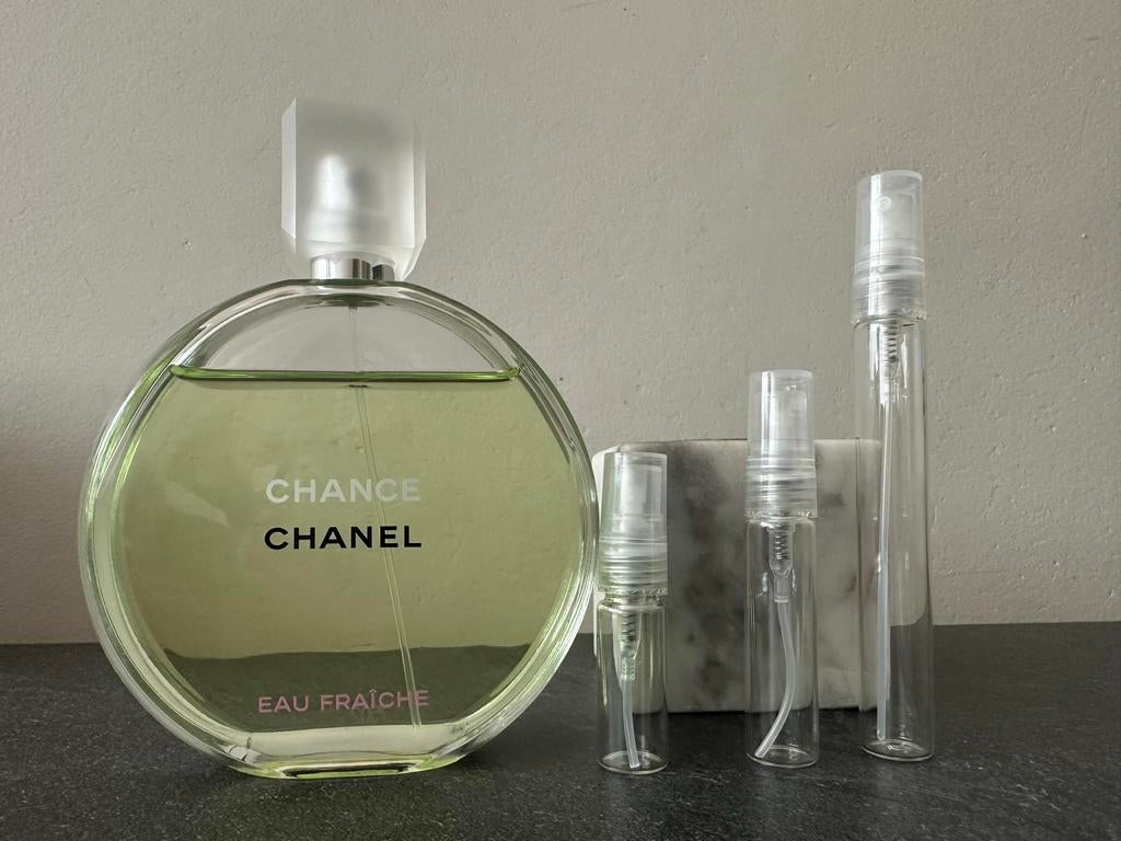 Chanel chance eau Fraiche edt 3/5/10 ml decants, Sieraden, Tassen en Uiterlijk, Uiterlijk | Parfum, Ophalen of Verzenden, Zo goed als nieuw