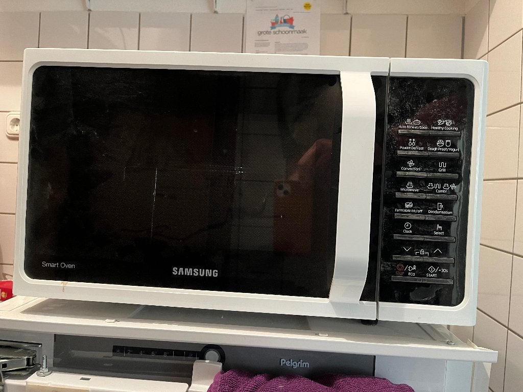 magnetron met ovenfunctie, Ophalen, Combimagnetron, Hete lucht, Zo goed als nieuw