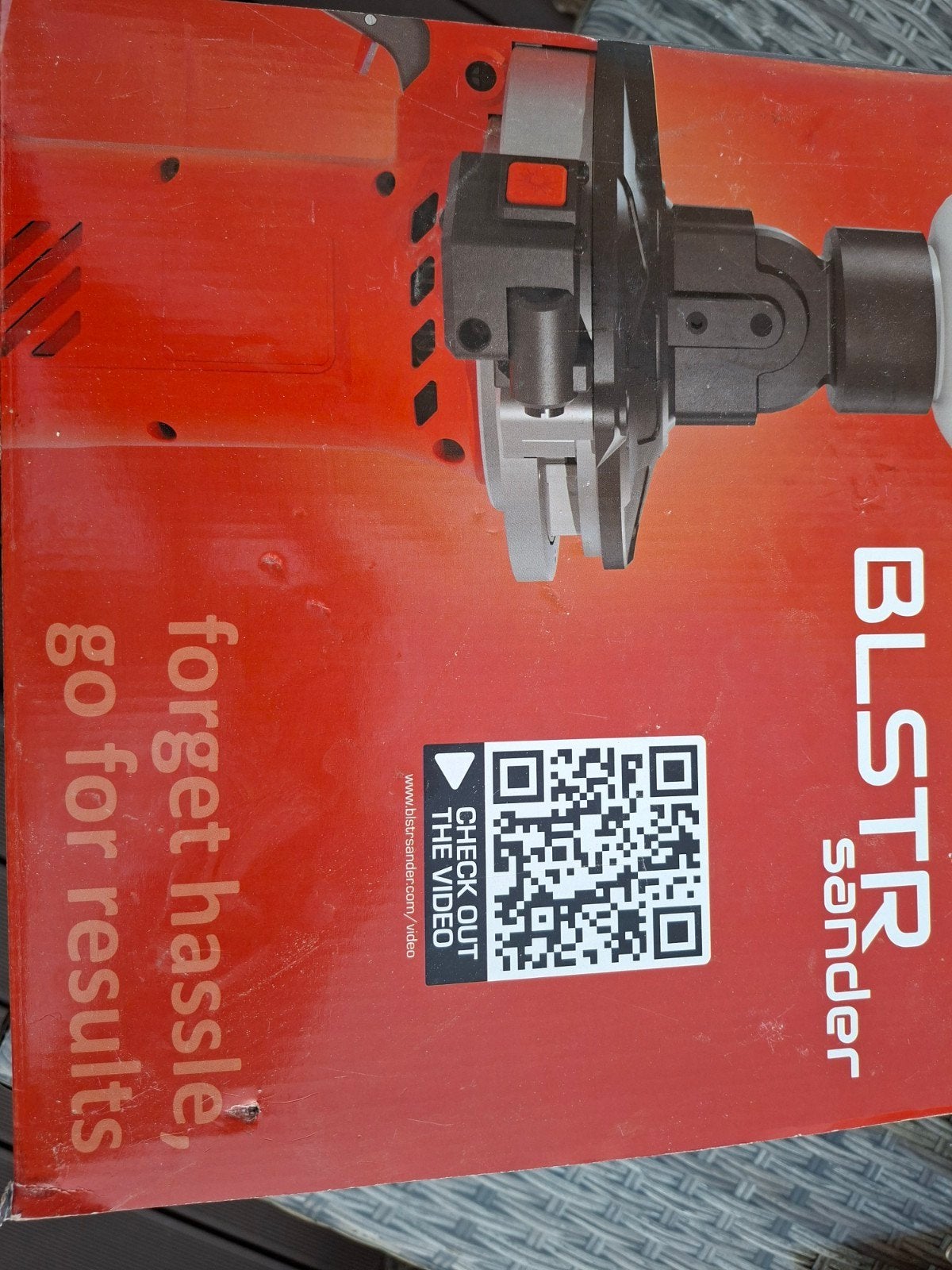 BLSTR Sander V2 - Zandstraalmachine zonder compressor, Ophalen of Verzenden, Zo goed als nieuw, Minder dan 600 watt, Overige typen