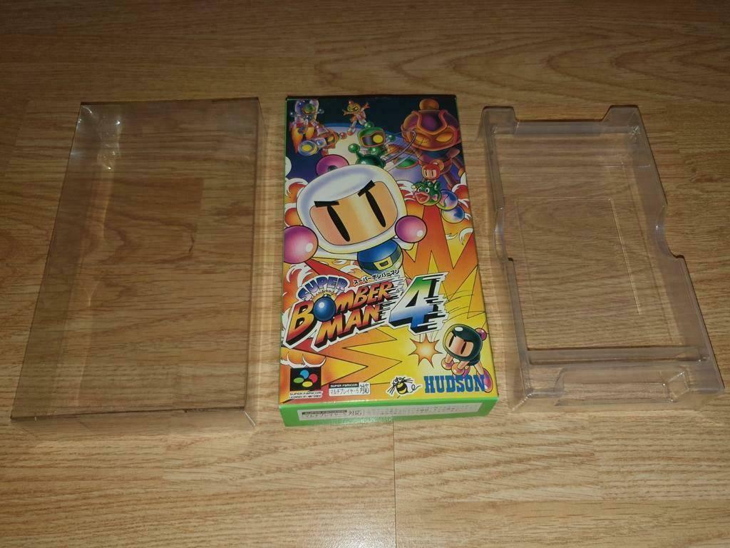 Super Bomberman 4 SNES Super Famicom (Box Only), Spelcomputers en Games, Games | Nintendo Super NES, 1 speler, Verzenden, Zo goed als nieuw