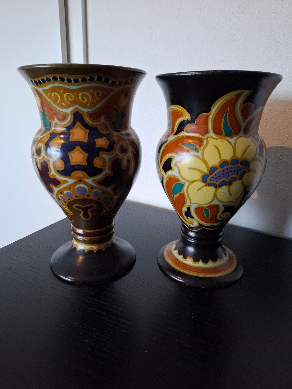 antieke vazen plateel. Gelria Arnhem, Ophalen of Verzenden