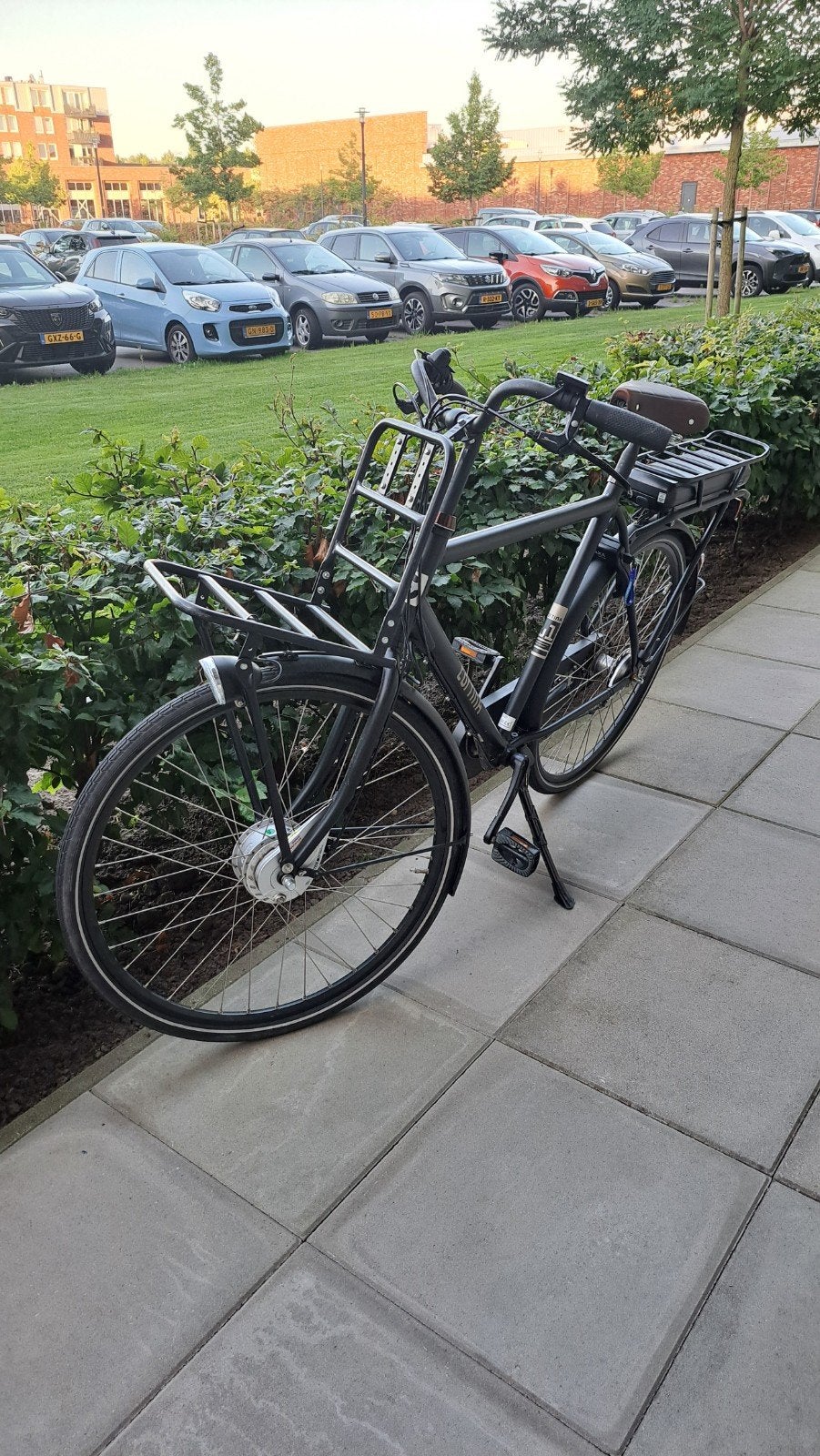Zo goed als nieuwe elektrische Cortina U1 herenfiets 3 versn, Ophalen of Verzenden, Zo goed als nieuw, Overige merken