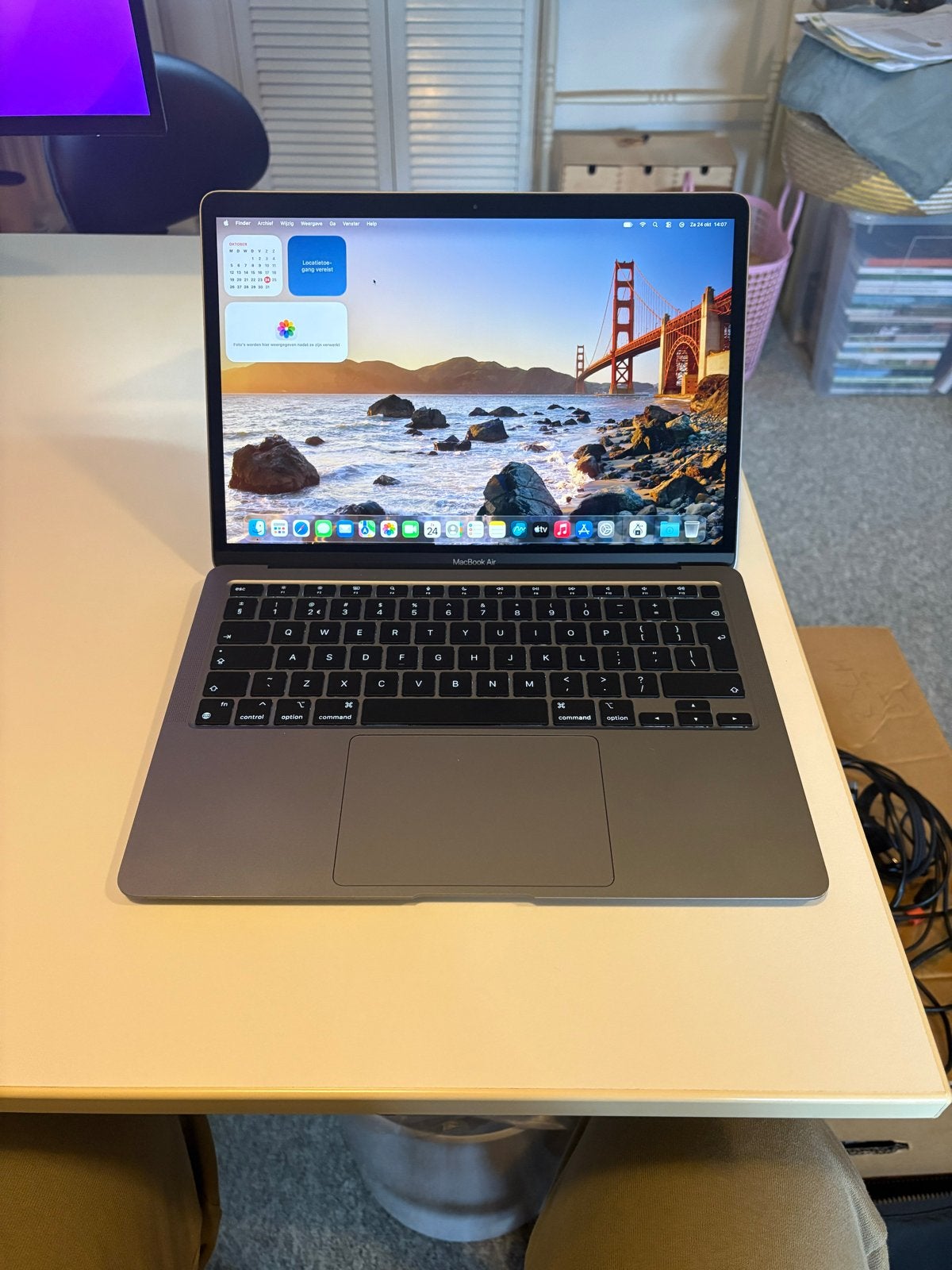 MacBook Air M1 2020 - 8GB RAM, 256GB SSD, 256 GB, Qwerty, 8 GB, 13 inch