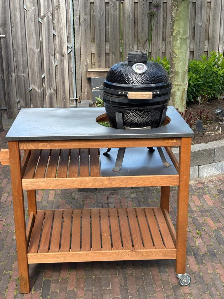 Grill Guru buitenkeuken met Urban Chef Kamado BBQ – 37 cm, Ophalen, Gebruikt