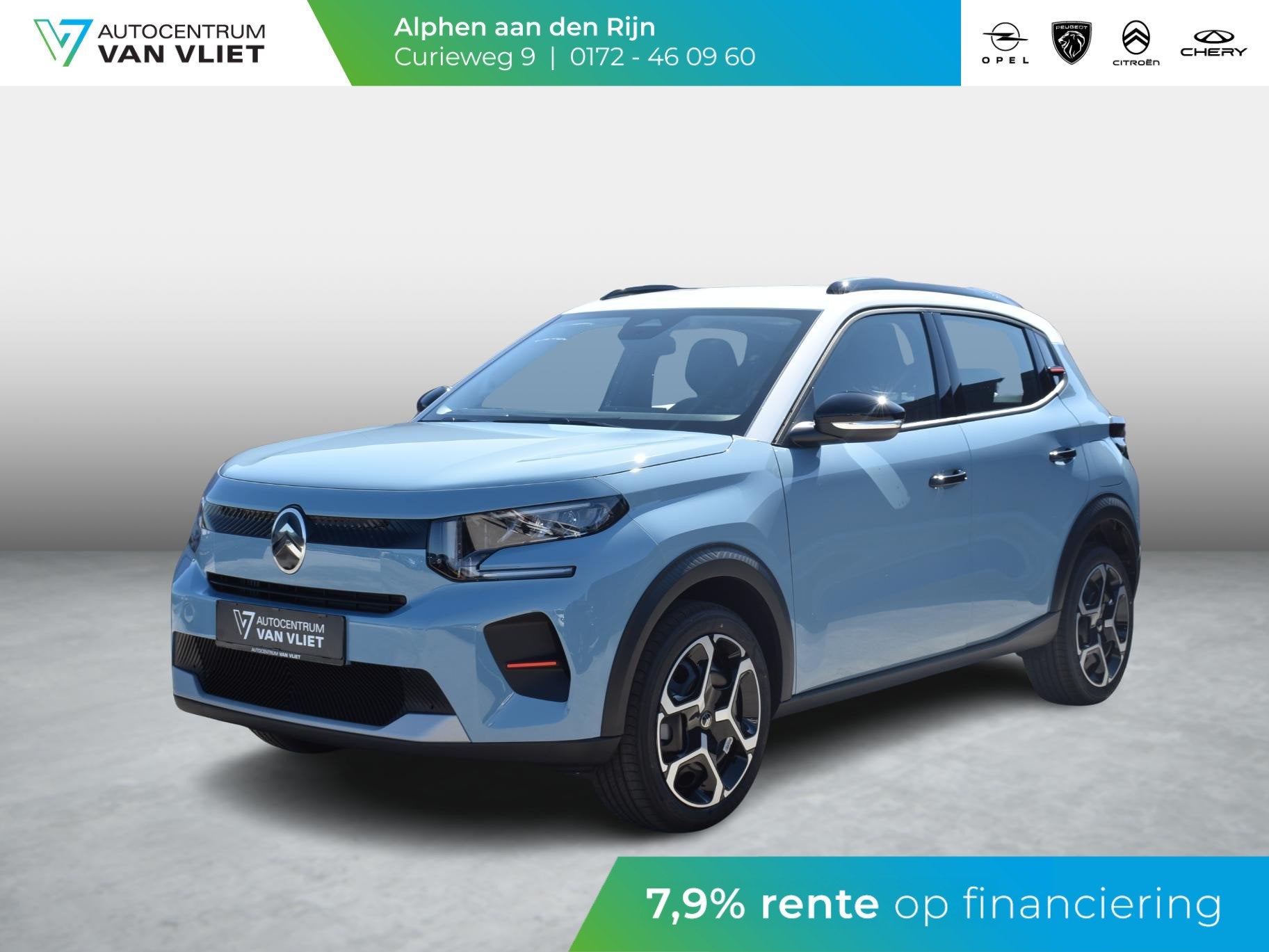 Citroen C3 1.2 Turbo 100pk Plus | PARKEERSENSOREN | CARPLAY, Auto's, Voorwielaandrijving, 12 maanden, 1199 cc, Blauw