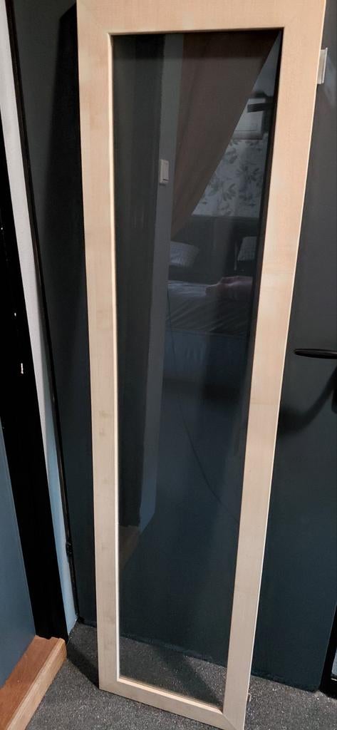 Ikea deur met glas bertby kastdeur GRATIS, Ophalen, Hout, Minder dan 50 cm, Minder dan 50 cm