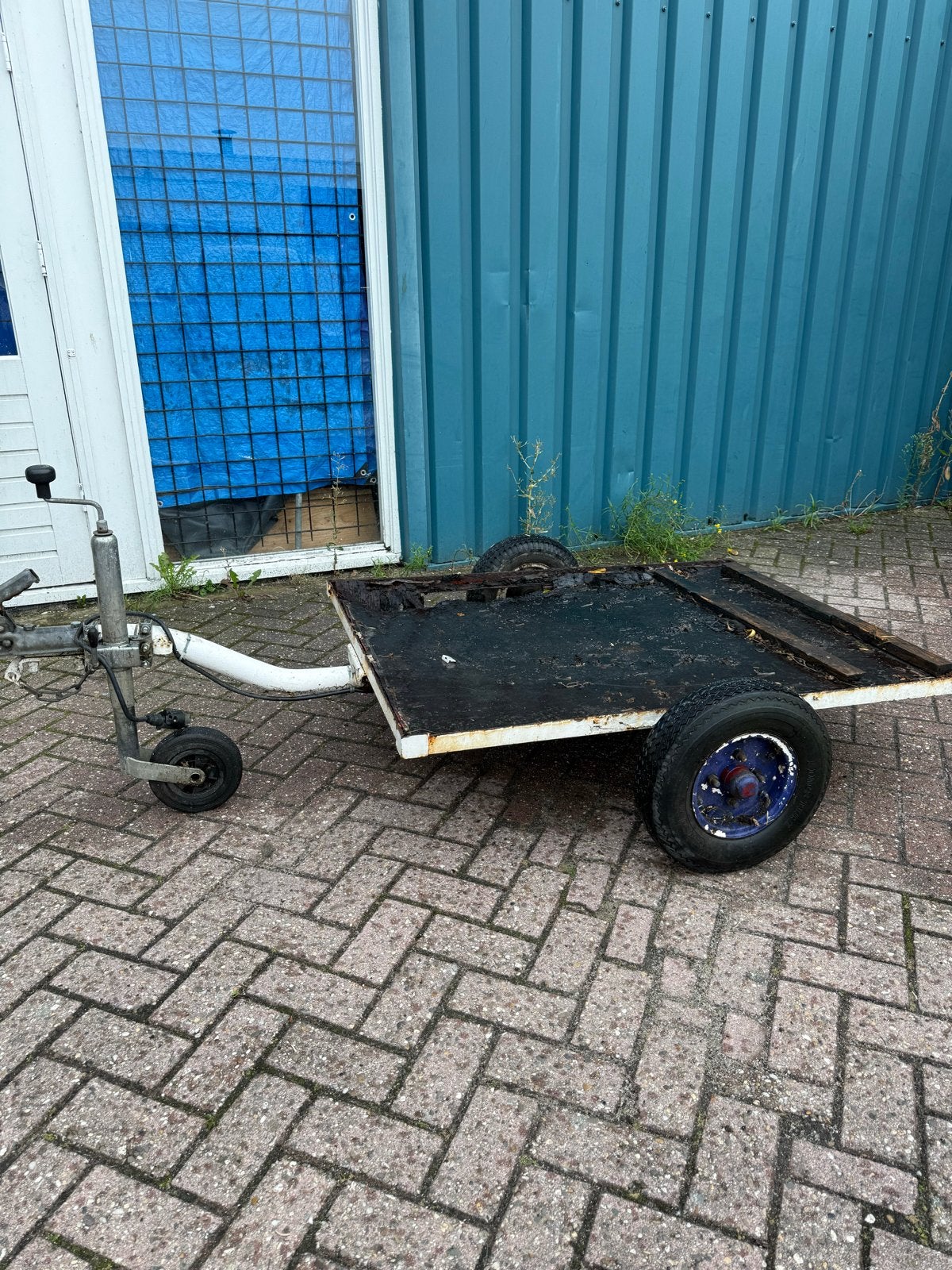 Kleine subtiele aanhangwagen, Fietsen en Brommers, Fietsen | Mountainbikes en ATB, Ophalen of Verzenden, Gebruikt