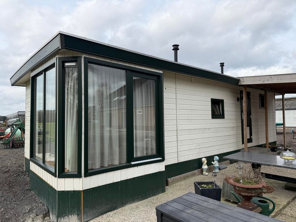 Charlet  met overkapping, Caravans en Kamperen, Stacaravans, Tot en met 2