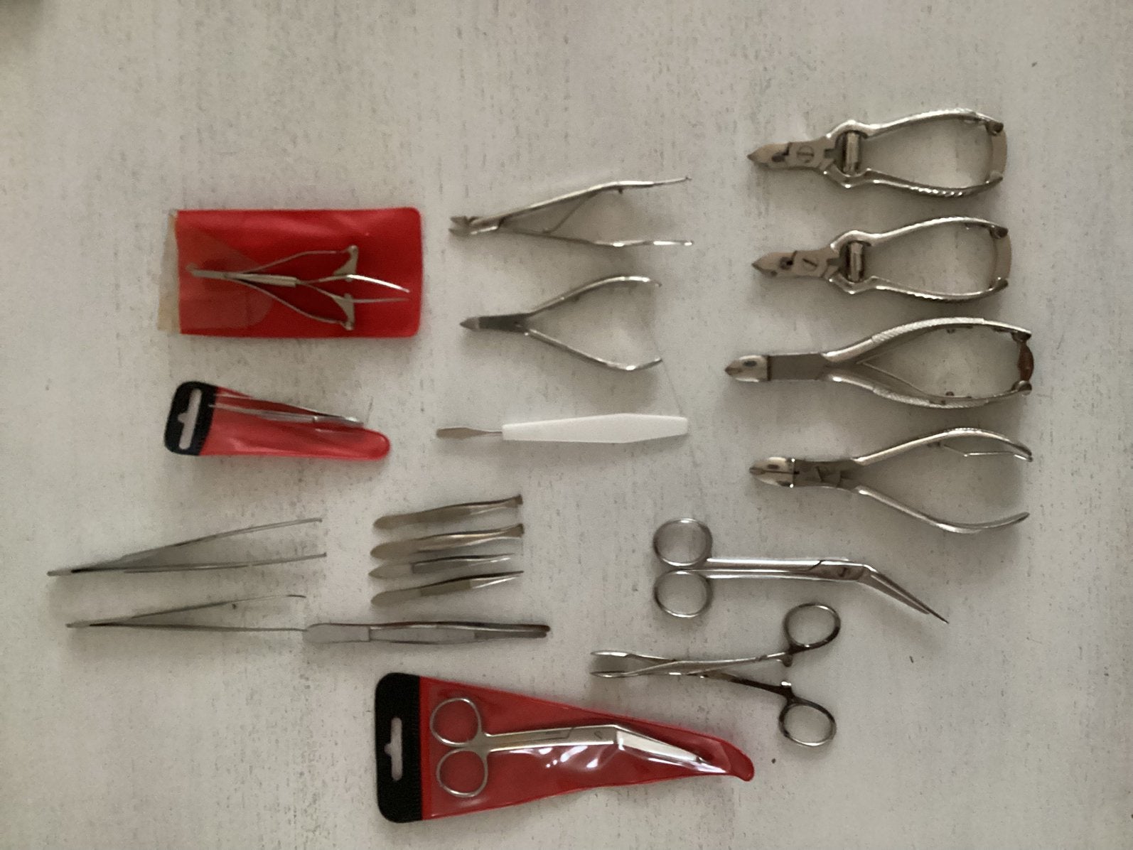 Nageltang pincet scharen diversen, Ophalen of Verzenden, Gebruikt, Overige typen