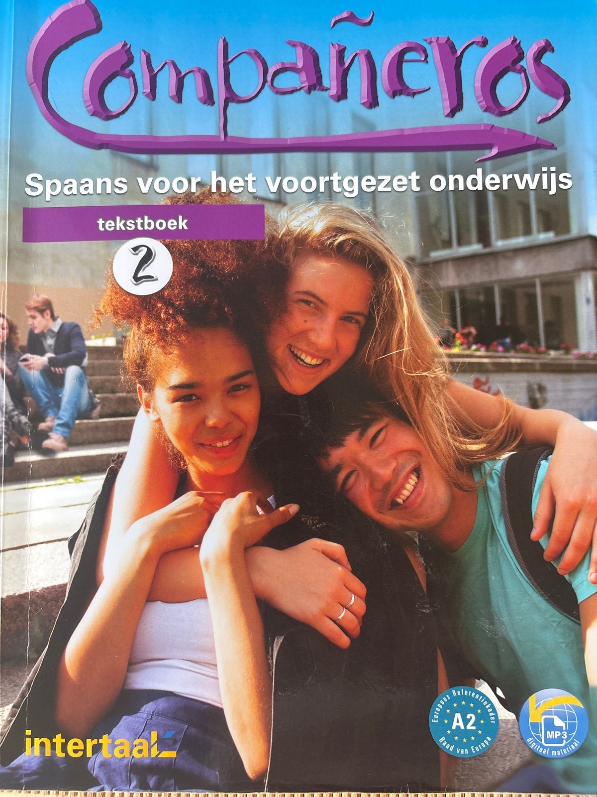 Compañeros Spaans voor het voortgezet onderwijs tekstboek 2, Boeken, Ophalen of Verzenden, Gelezen, Non-fictie