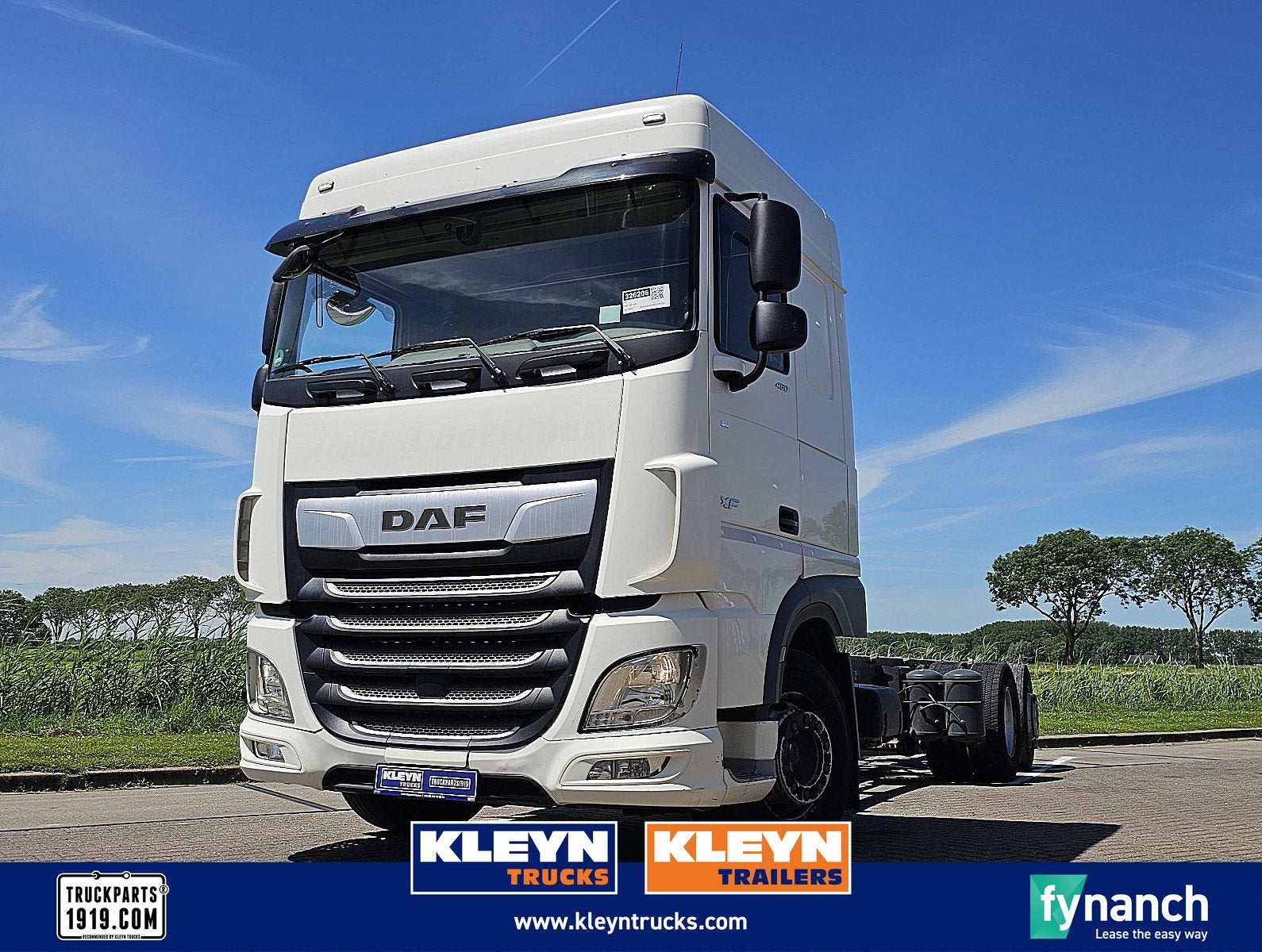 DAF XF 480 6x2 fan wb530, Automaat, Euro 6, Stoelverwarming, Wit