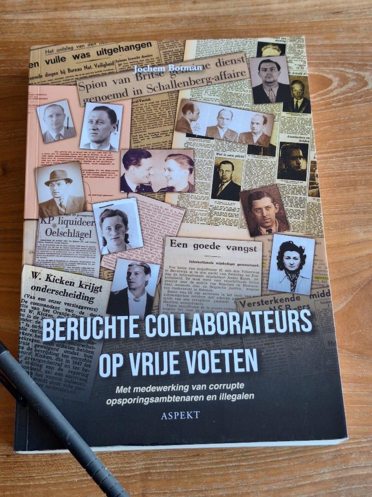 Beruchte collaborateurs op vrije voeten, Ophalen of Verzenden, Tweede Wereldoorlog, Zo goed als nieuw, Overige onderwerpen