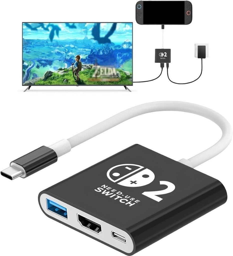 Dockingstation geschikt voor Nintendo switch 1, OLED & 2, Ophalen of Verzenden, Nieuw, Zonder controller, Switch OLED