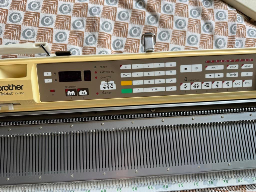 Brother KH-930 Elektronische Breimachine, Ophalen, Gebruikt, Naaimachine, Brother
