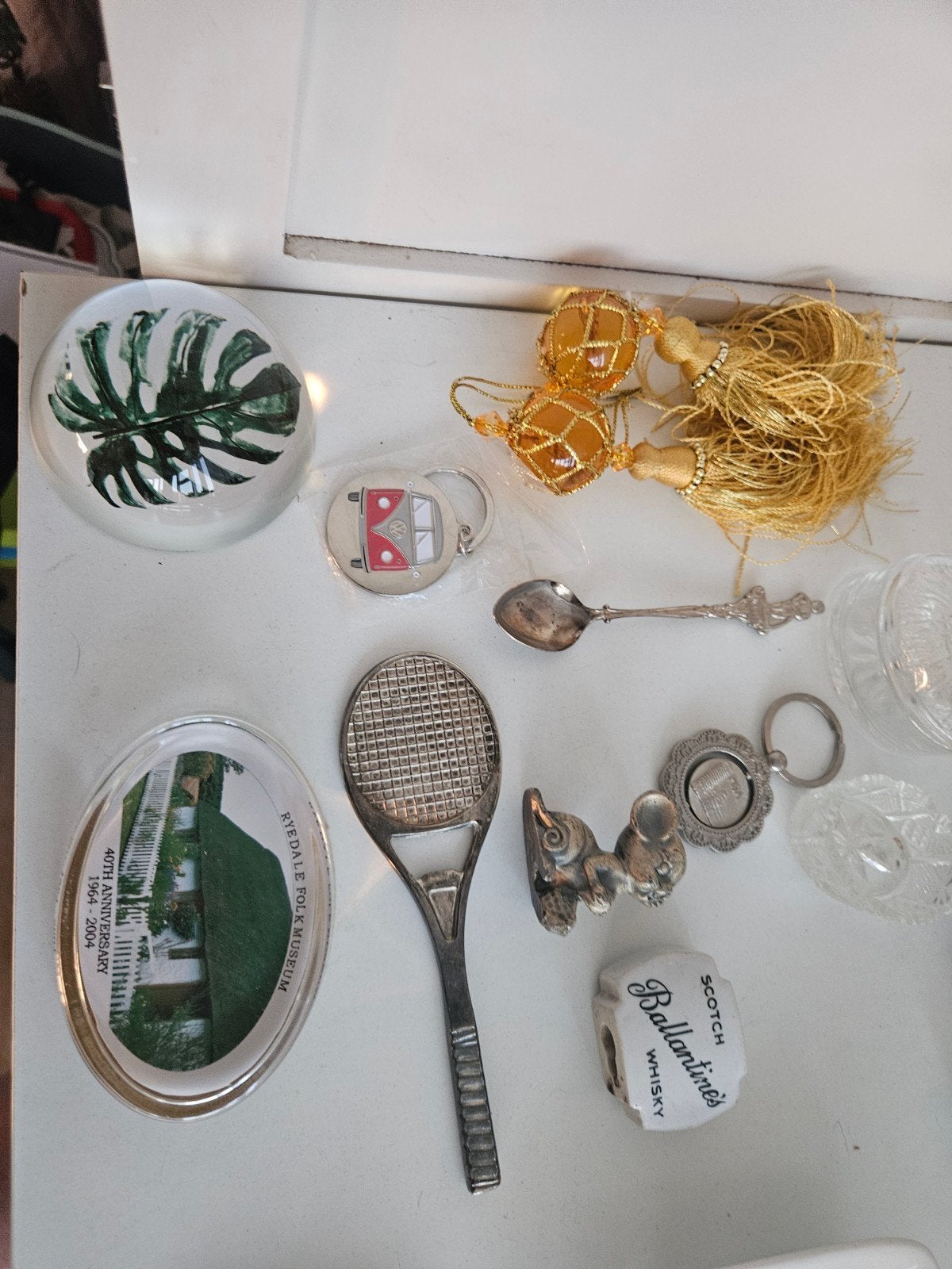 Brocante Rommelmarkt doos vol Thunderbirds Lego Glas zilver, Ophalen of Verzenden