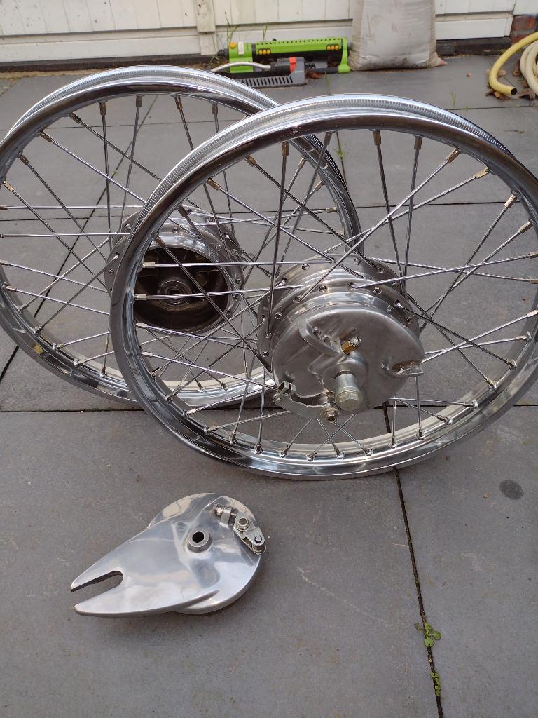 Set wielen wisselnaaf 17 inch 120mm, Ophalen of Verzenden, Nieuw, Overige typen