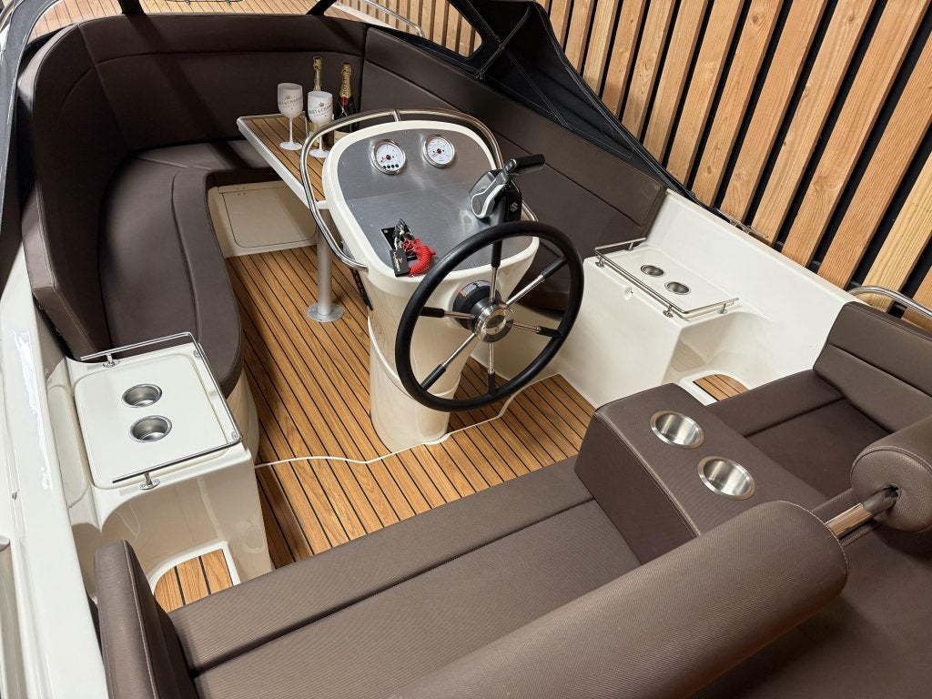 NwStaat! PRIMEUR 620 EXCLUSIVE '50PK SUZUKI' OPTIES! Bj'22, Watersport en Boten, Tender, 0 cm, Primeur, 2 m