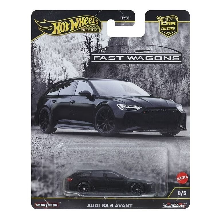 Hot Wheels Premium Audi RS6 Avant (Normaal + Chase), Ophalen of Verzenden, Nieuw, Auto