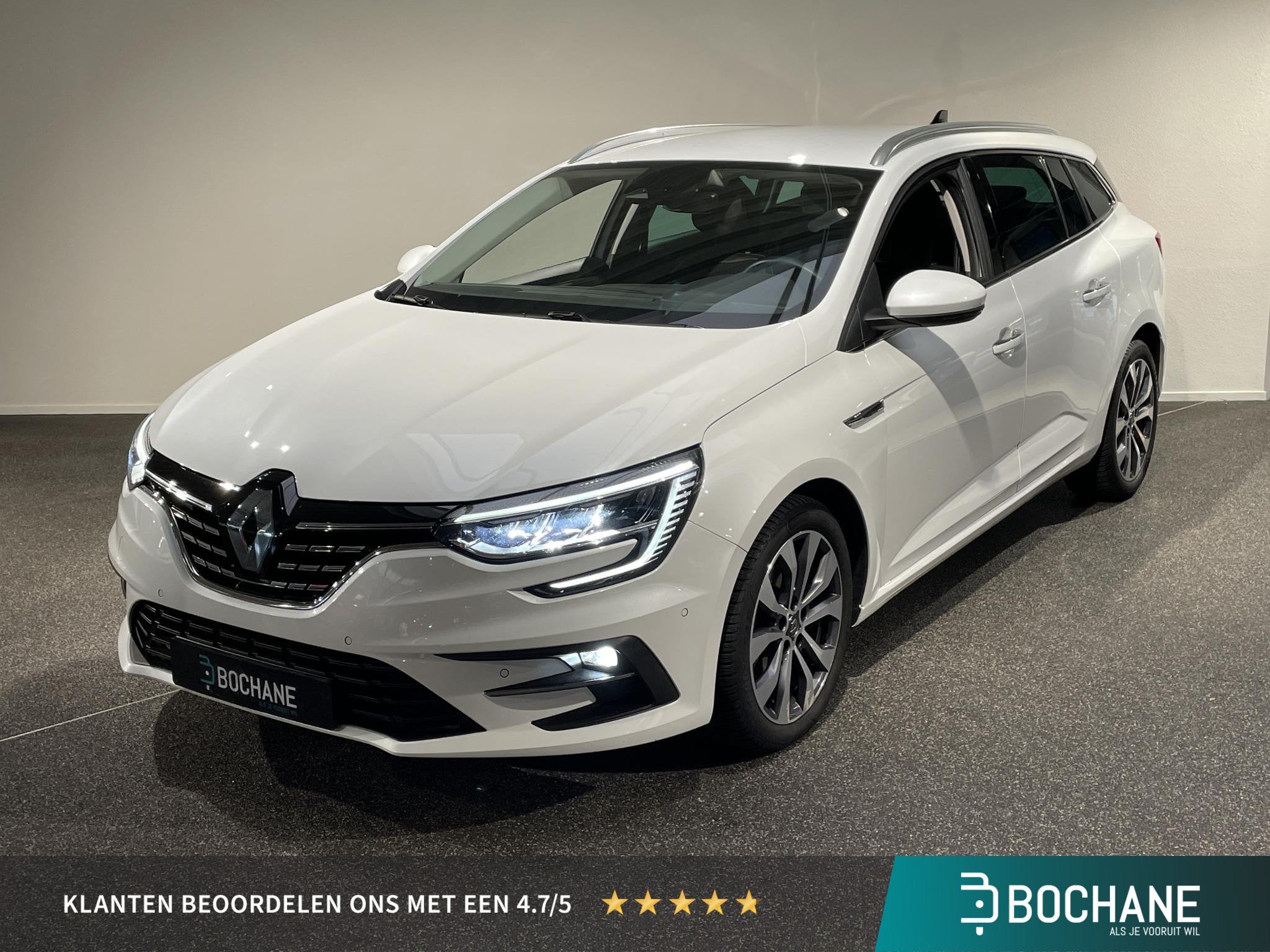 Renault Mégane Estate 1.3 TCe 140 Techno | Automaat | Trekh, Stof, Gebruikt, 4 cilinders, Met garantie (alle)