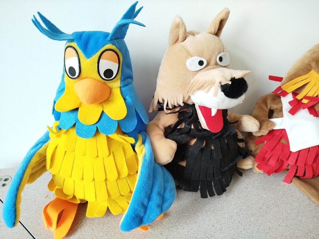 Fabeltjeskrant handpoppen, Overige merken, Overige karakters, Overige typen, Ophalen of Verzenden