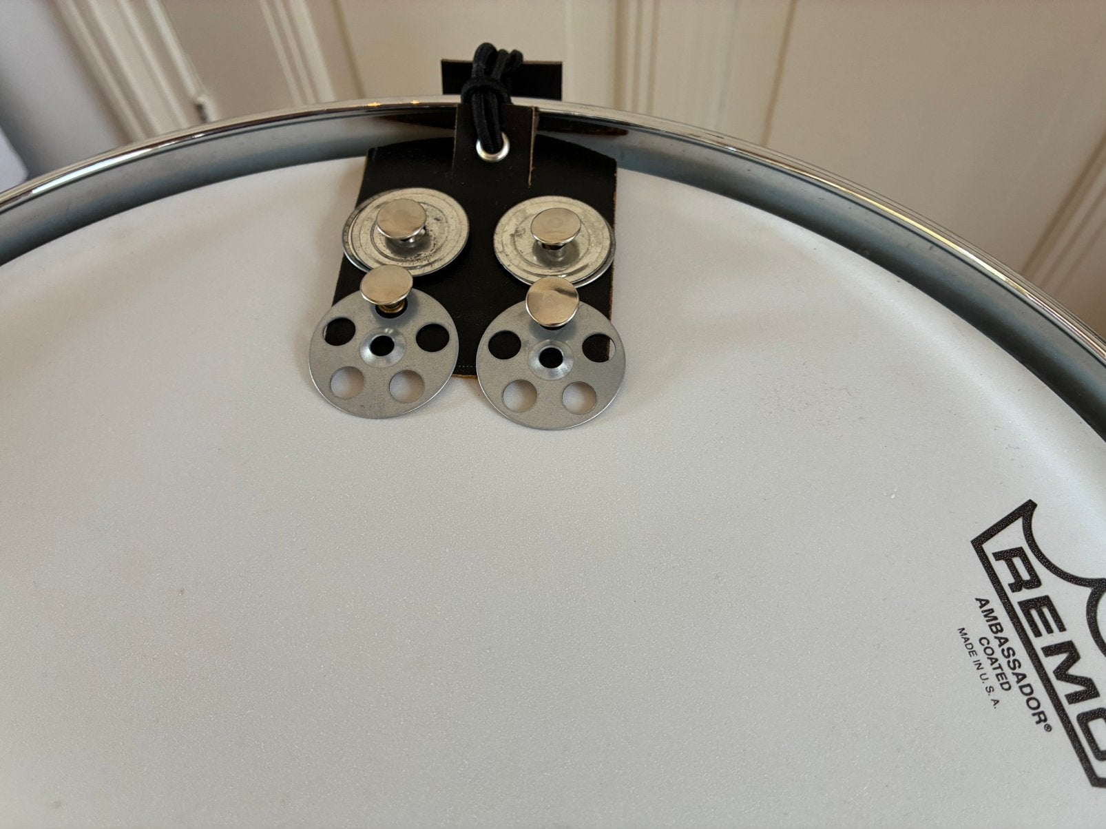 Snare Drum Demper met Crunchy Jingle Effect, Gebruikt, Verzenden, NL, Melodische percussie