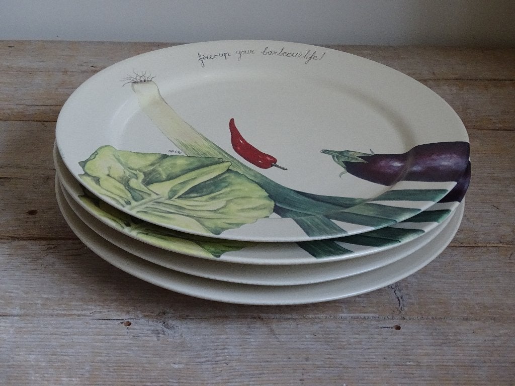 Servies, Jet (by Ter Steege), BARBECUE LIFE, als nieuw, Huis en Inrichting, Keuken | Servies, Overige typen, Ophalen of Verzenden