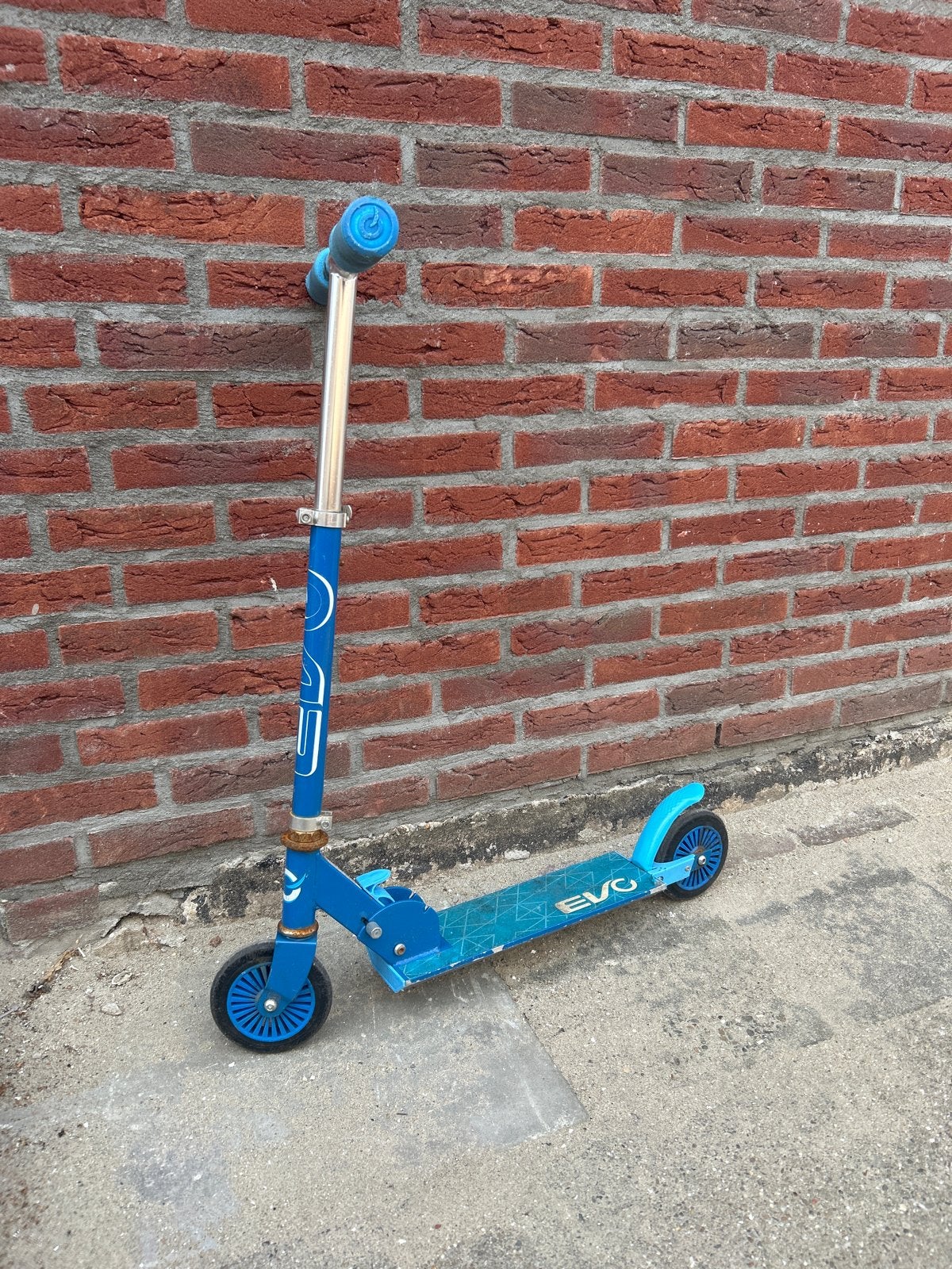 Blauwe EVO step voor kinderen - Gebruikt, Ophalen, Gebruikt, Gewone step