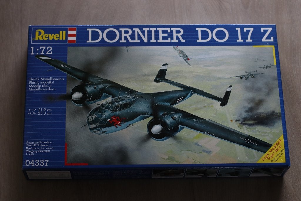 Dornier D0 17 Z Revell 1/72, 1:72 tot 1:144, Revell, Nieuw, Ophalen of Verzenden