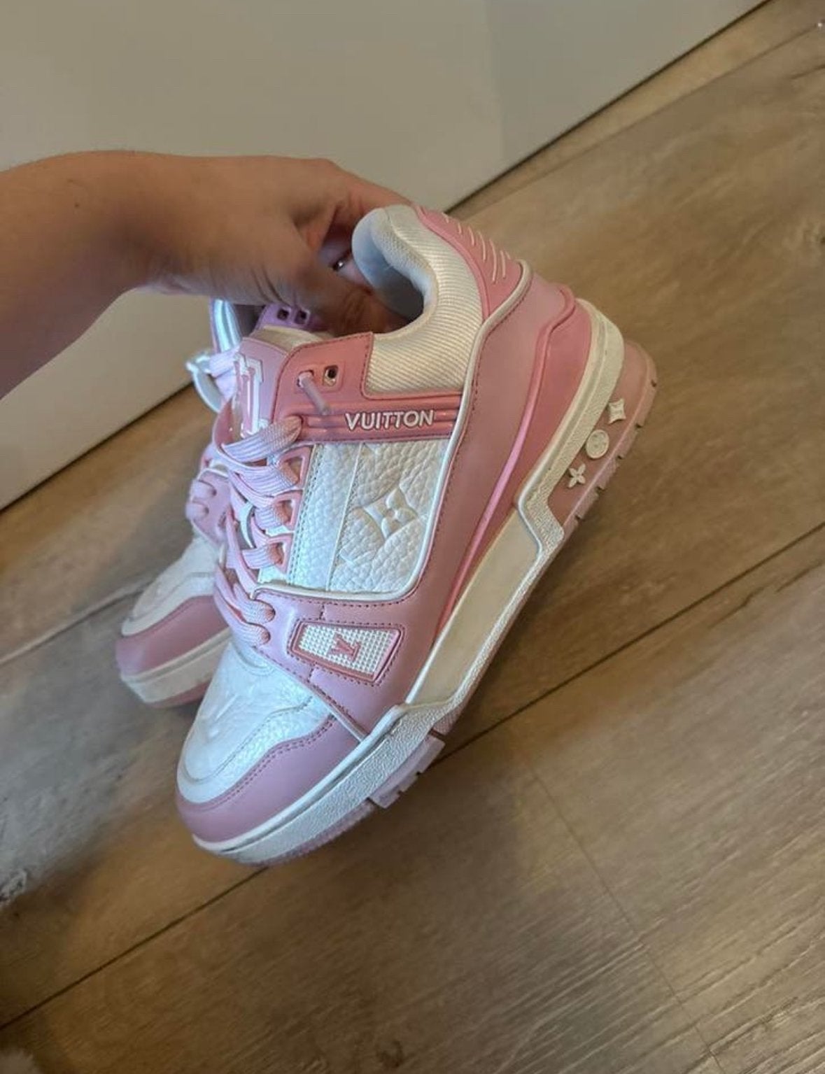 louis vuitton sneaker size 39, Ophalen of Verzenden, Roze, Sneakers of Gympen, Zo goed als nieuw