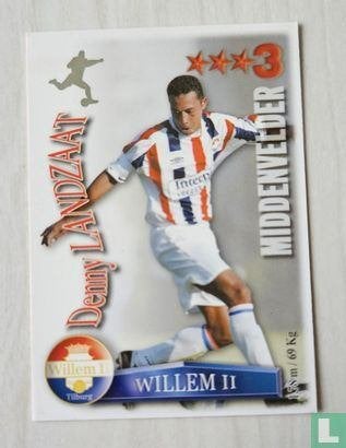 Spelerskaart Willem II - Denny Landzaat 2003, Verzamelen, Ophalen of Verzenden, Zo goed als nieuw, Willem II, Spelerskaart