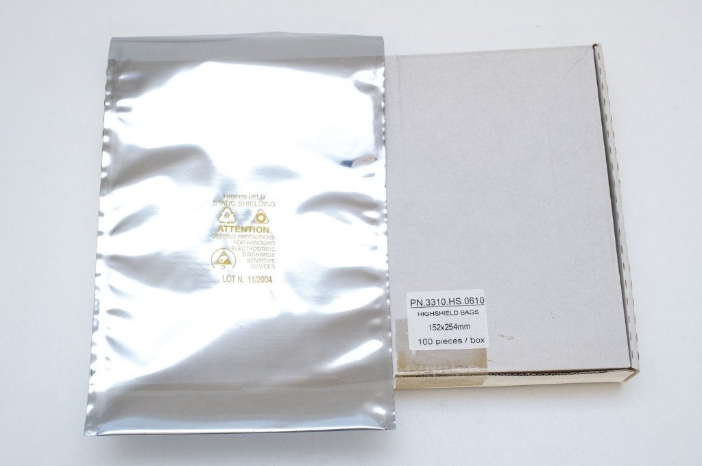 Antistatische ESD zakken 152x254mm 20 stuks, Verzenden, Nieuw