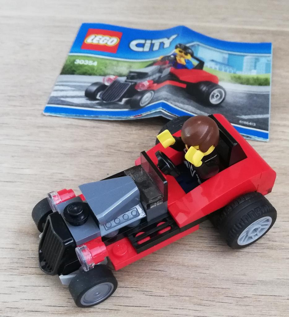 Lego 30354 Hot Rod (polybag) - 2017 incl. handleiding, Compleet, Lego, Ophalen of Verzenden, Zo goed als nieuw