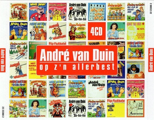 André van Duin – Op Z'n Allerbest 4XCD, Verzenden, Zo goed als nieuw, Pop, Album