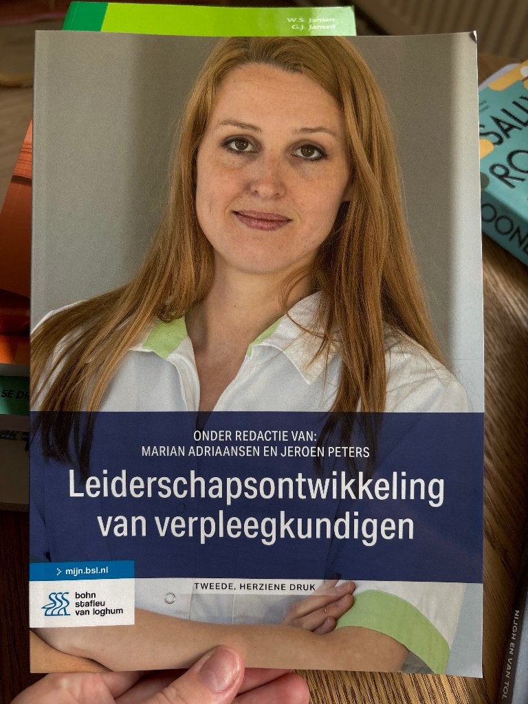 Leiderschapsontwikkeling van verpleegkundigen, Ophalen of Verzenden, Zo goed als nieuw
