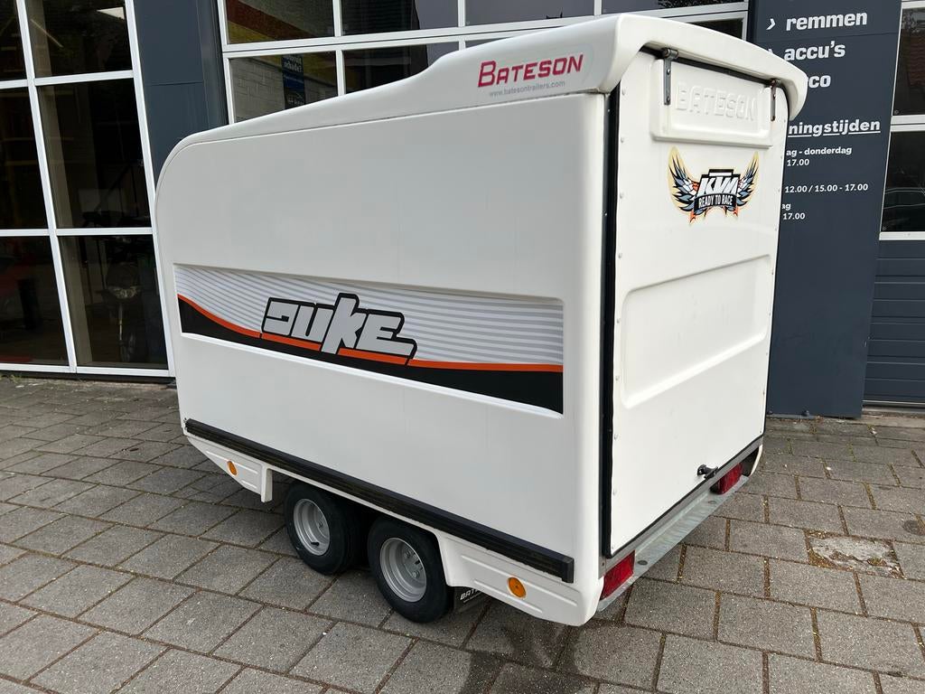 Bateson aanhangwagen - Gesloten aanhanger, Auto diversen, Aanhangers en Bagagewagens, Ophalen, Zo goed als nieuw