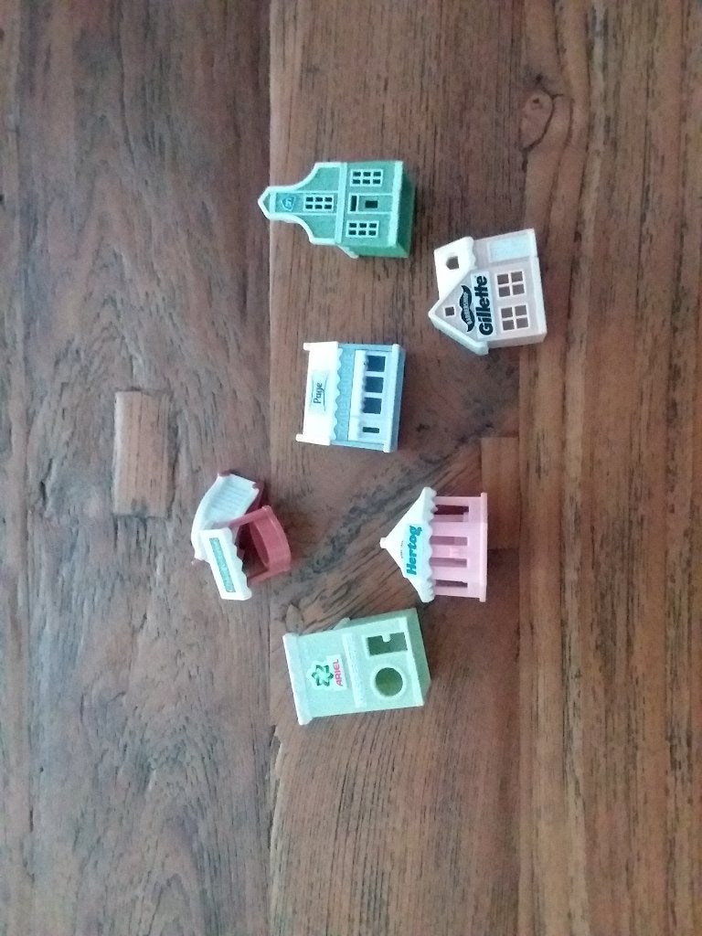 AH winterdorp huisjes div items miniatuurhuisjes, Albert Heijn, Ophalen of Verzenden