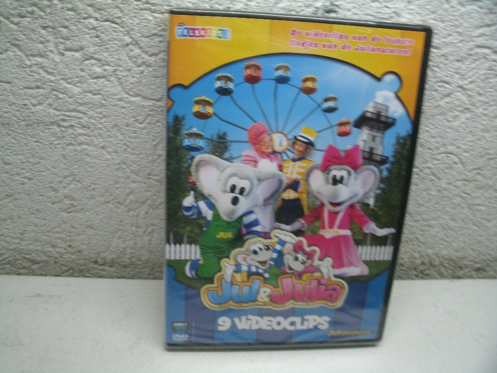 dvd 244k jul en julia 9 video clips, Alle leeftijden, Ophalen of Verzenden, Zo goed als nieuw