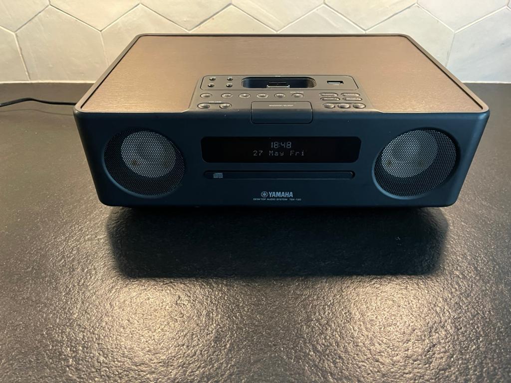 Yamaha desktop Audio Systeem TSX-130 met CD, Radio, USB, Overige merken, Gebruikt, Ophalen of Verzenden, Microset